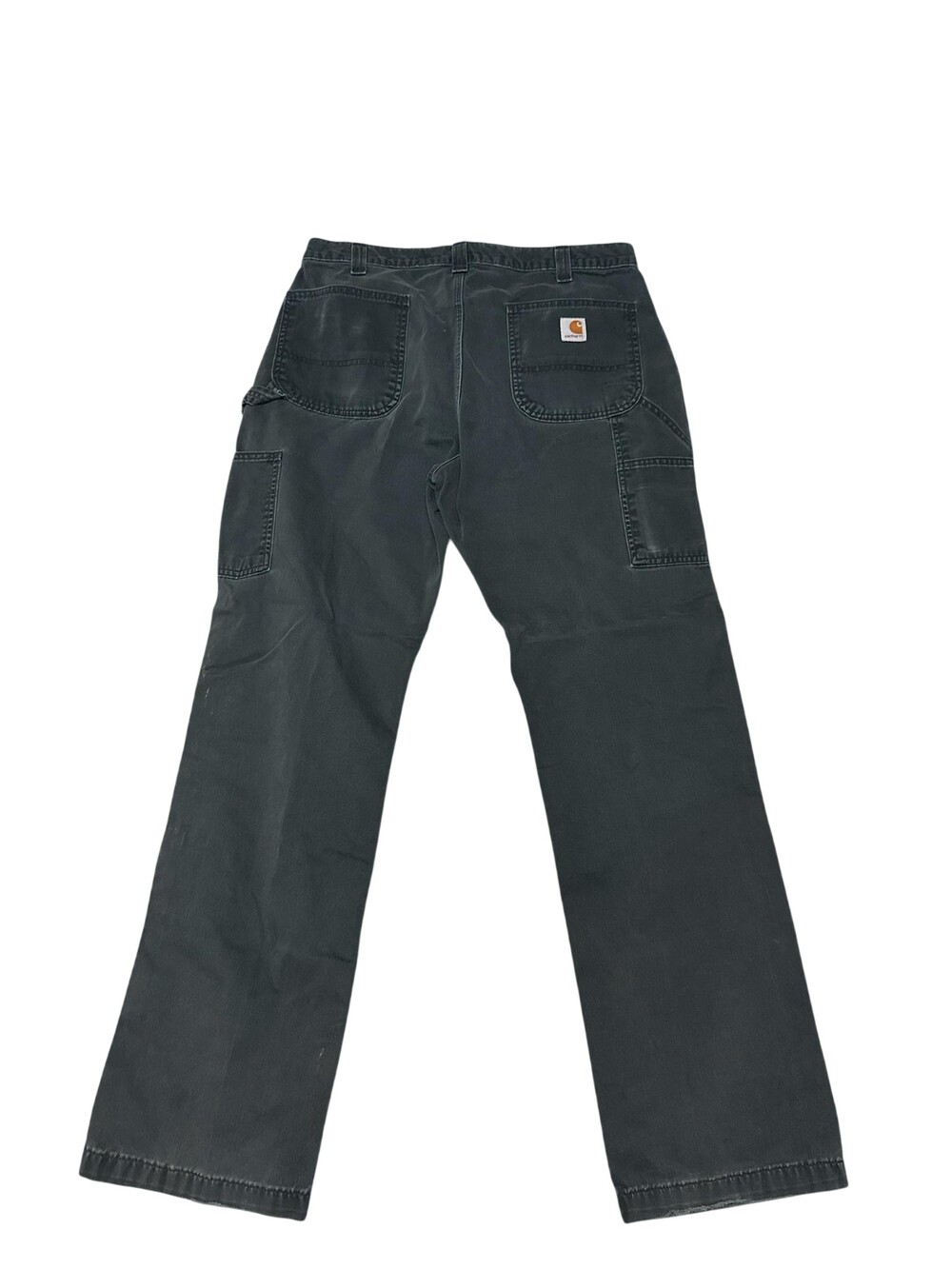 Carhartt Carpenter Pants Mens 33x32 black Relaxed Fit Workwear Straight Leg